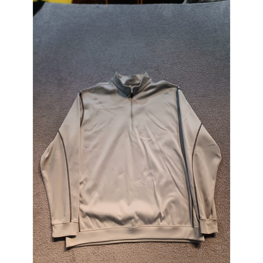 Nike Golf Therma-FIT 1/4 Zip Pullover Men's XL Gray Fleece Tour Performance Mock